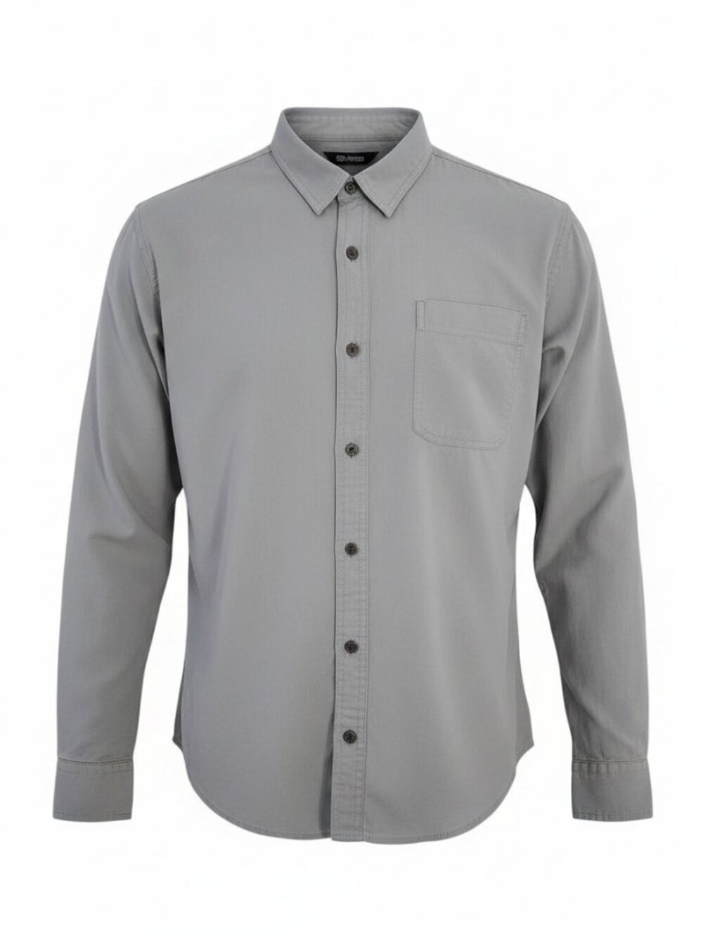 SHERPA ADVENTURE GEAR grey button down shirt XXL natural fiber casual outdoor